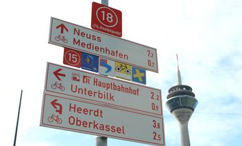 Radregion Rheinland wächst: Knotenpunktsystem kommt nach Düsseldorf 