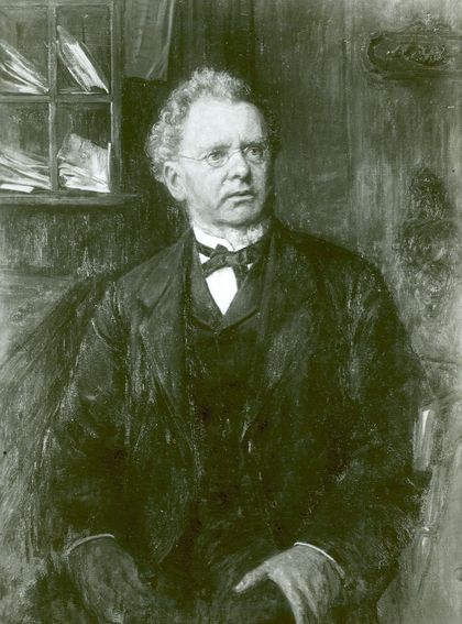 Albert Poensgen (1818-1880), 1938, Künstler: E. Schwarzer, Stadtmuseum Düsseldorf B367