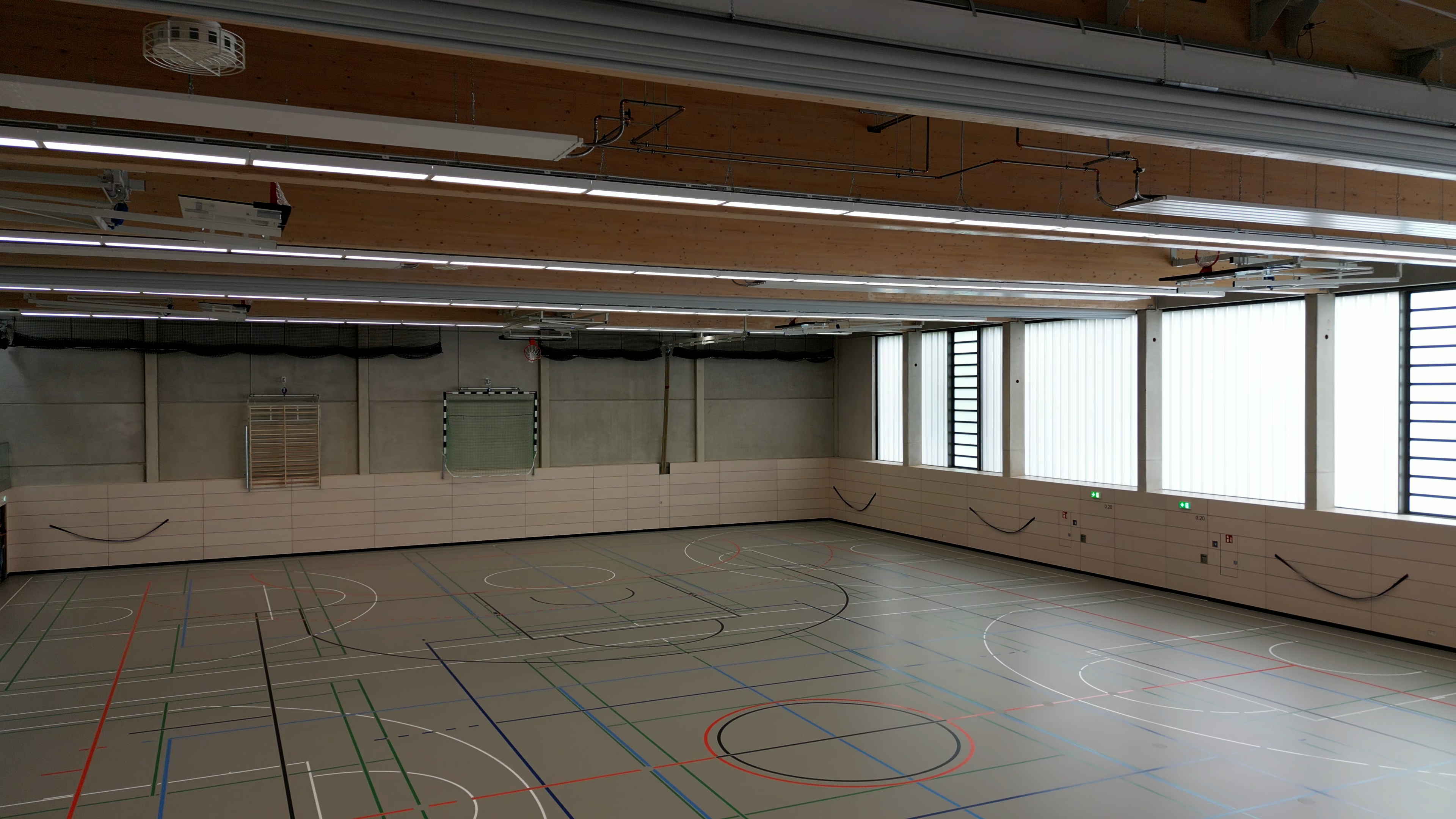 Das ist die neue Dreifachsporthalle am Annette-von-Droste-Hülshoff-Gymnasium