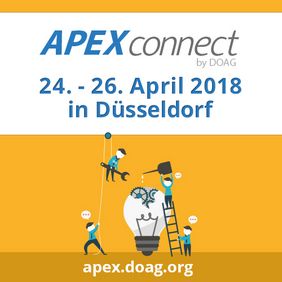 Veranstaltungsbanner APEX Connect 2018 
