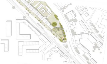 Lageplan des Projektes Witzelstraße / Mecumstraße