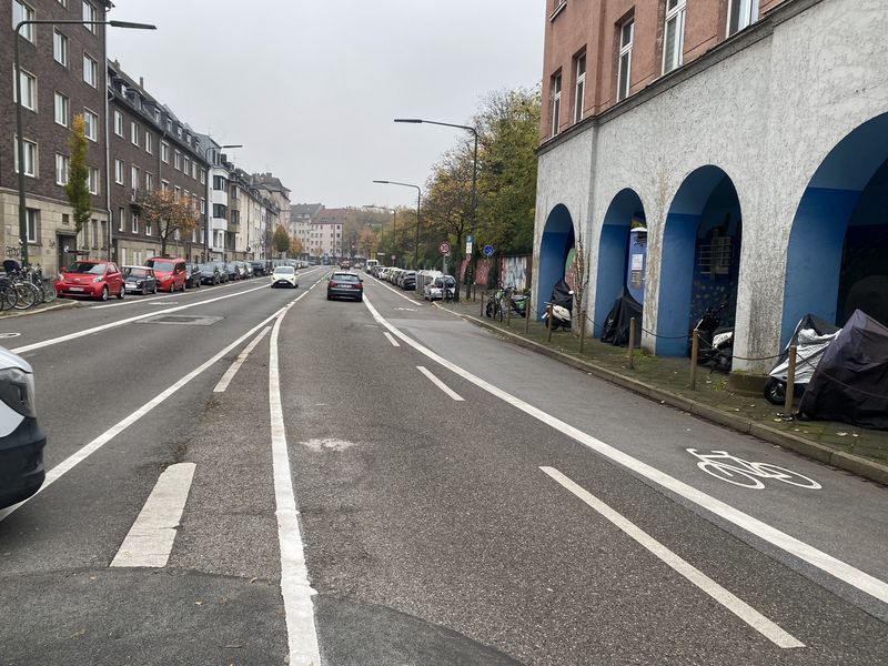 Neue Radverkehrsachse auf der Eulerstraße - Landeshauptstadt