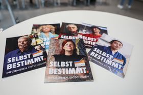 In der Kampagne "SELBSTBESTIMMT." stehen sechs Düsseldorferinnen und Düsseldorfer im Mittelpunkt. Foto: Melanin Zanin