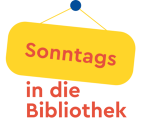 Sonntags in die Bibliothek - Logo