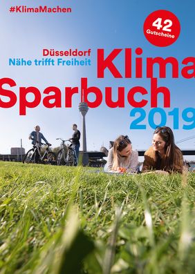 Titelseite des Düsseldorfer Klimasparbuchs 2019