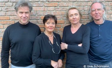 Uwe Schürmann, Ulrike Schlottbohm, Mechtild Lendermann und Klaus Flaswinkel 