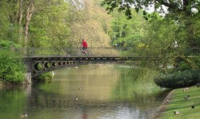 Goldene Brücke im Hofgarten
